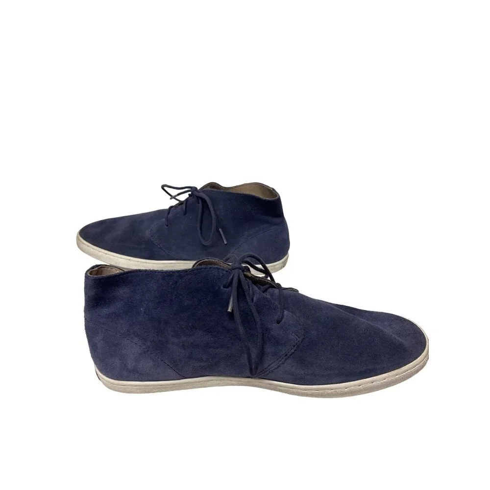Cole Haan Blue Suede Chukka Boots Men's Size 10